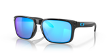Oakley Holbrook - Polished Black Frame with Prizm Sapphire Lens-Sunglasses-troggs.com