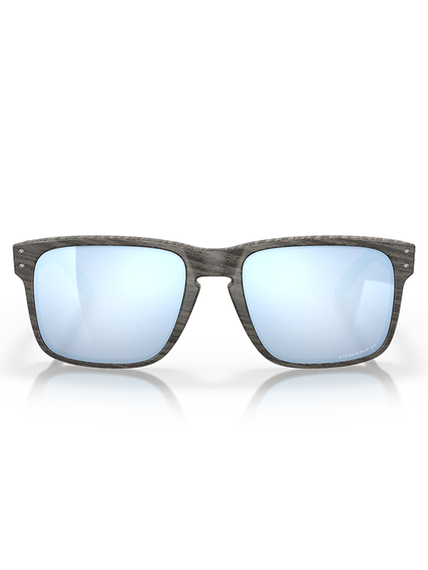 Oakley Holbrook - Woodgrain Frame with Prizm Deep Water Polarized Lens