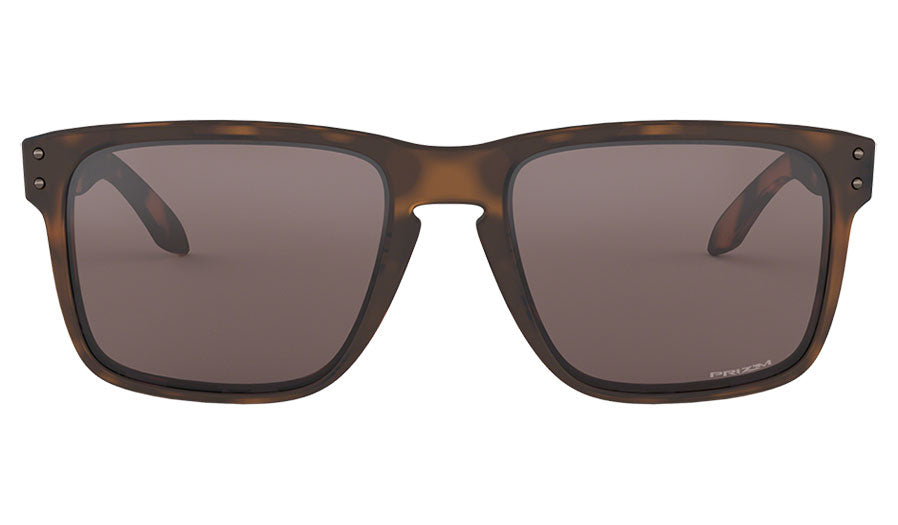 Oakley Holbrook XL - Matte Brown Tortoise Frame with Prizm Black Lens-Sunglasses-troggs.com