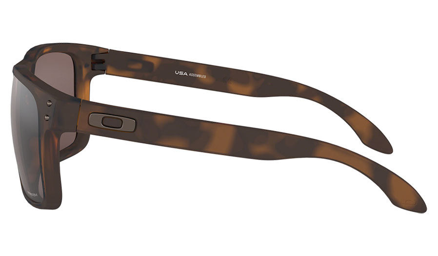 Oakley Holbrook XL - Matte Brown Tortoise Frame with Prizm Black Lens-Sunglasses-troggs.com