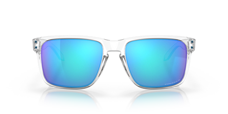 Oakley Holbrook XL - Polished Clear Frame with Prizm Sapphire Irid Polarised Lens-Sunglasses-troggs.com