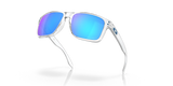 Oakley Holbrook XL - Polished Clear Frame with Prizm Sapphire Irid Polarised Lens-Sunglasses-troggs.com