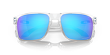Oakley Holbrook XL - Polished Clear Frame with Prizm Sapphire Irid Polarised Lens-Sunglasses-troggs.com