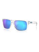 Oakley Holbrook XL - Polished Clear Frame with Prizm Sapphire Irid Polarised Lens