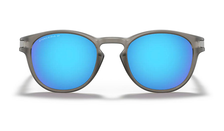 Oakley Latch - Matte Grey Ink Frame Sapphire Iridium Polarized Lens-Sunglasses-troggs.com