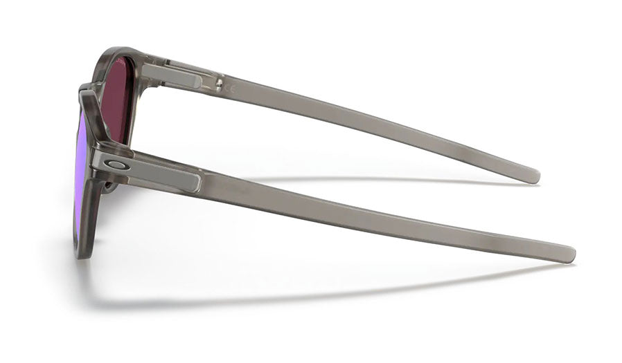 Oakley Latch - Matte Grey Ink Frame Sapphire Iridium Polarized Lens-Sunglasses-troggs.com