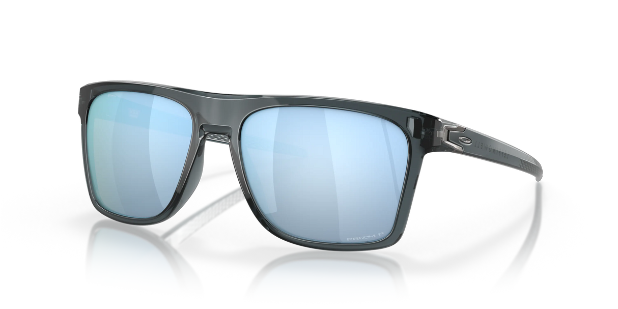 Oakley Leffingwell Crystal Black Frame with Prizm Deep Water Polariz troggs