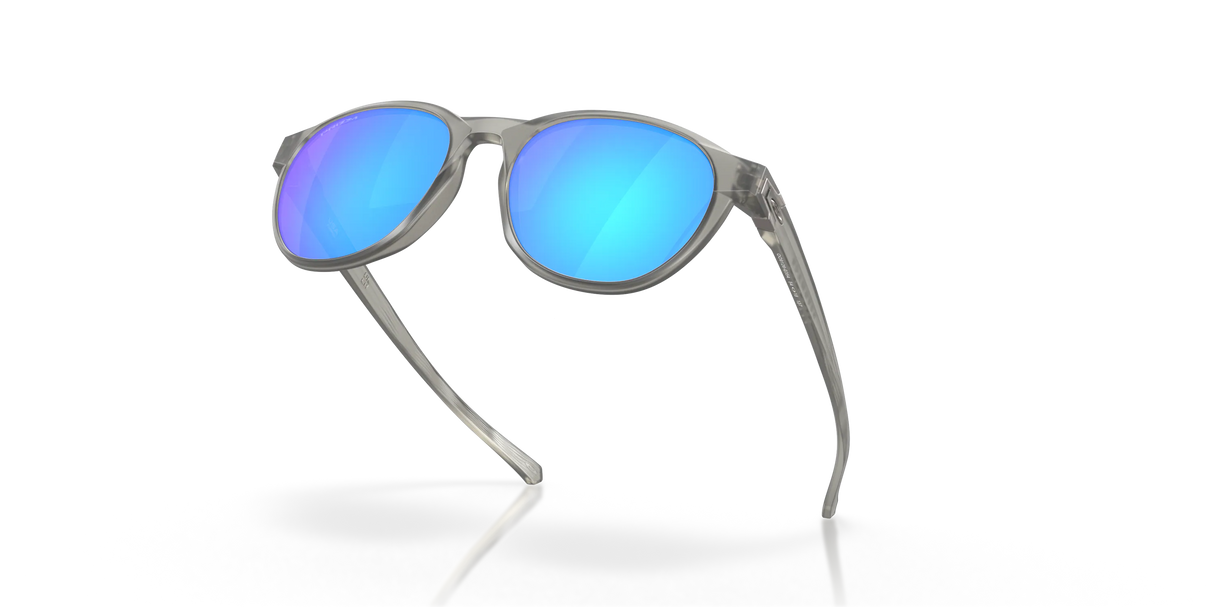 Oakley Reedmace - Matte Grey Ink Frame with Prizm Sapphire Lens-Sunglasses-troggs.com