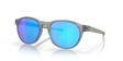 Oakley Reedmace - Matte Grey Ink Frame with Prizm Sapphire Lens-Sunglasses-troggs.com