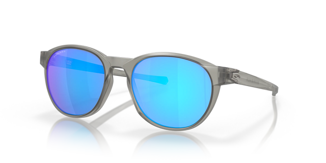 Oakley Reedmace - Matte Grey Ink Frame with Prizm Sapphire Lens-Sunglasses-troggs.com