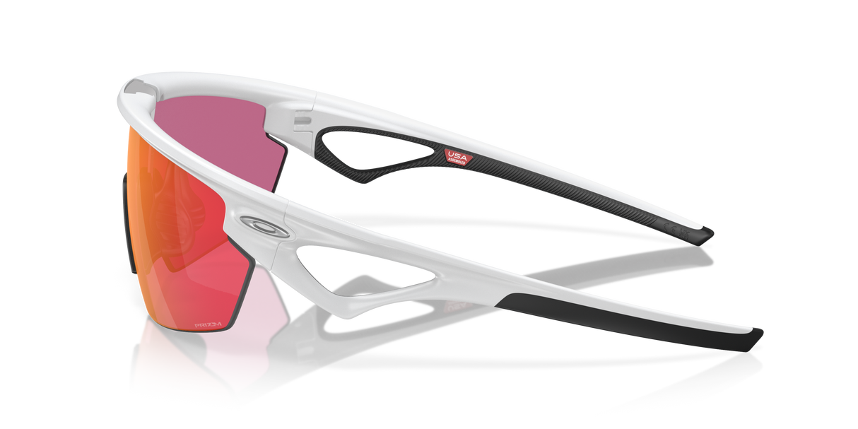 Oakley Sphaera Matte White Frame with Prizm Field Lens troggs