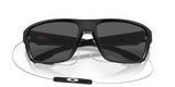 Oakley Split Shot - Matte Black Frame with Prizm Black Polarized Lens-Sunglasses-troggs.com