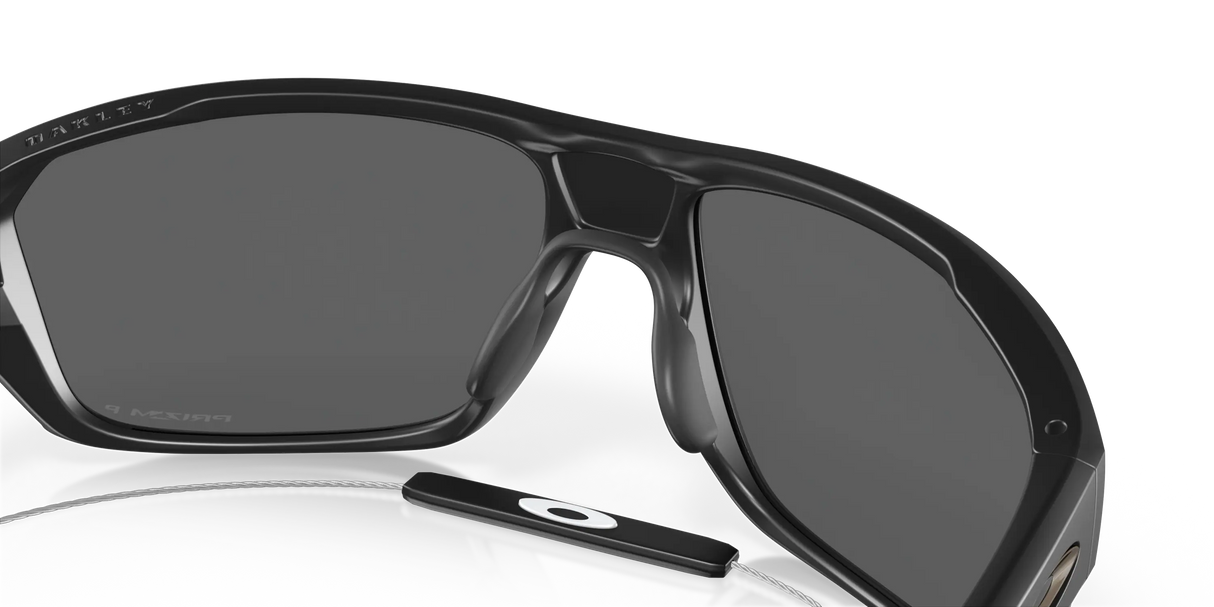 Oakley Split Shot - Matte Black Frame with Prizm Black Polarized Lens-Sunglasses-troggs.com