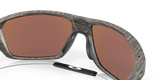Oakley Split Shot - Woodgrain Frame with Prizm Deep Water Polarized Lens-Sunglasses-troggs.com