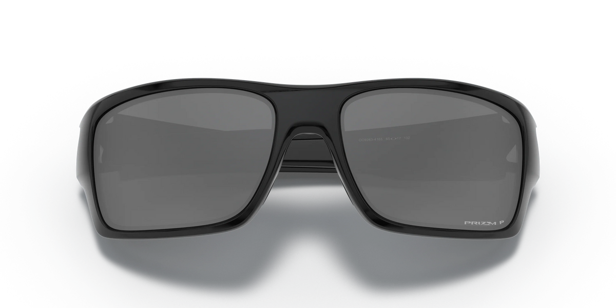 Oakley Turbine - Polished Black Frame with Prizm Black Polarized Lens-Sunglasses-troggs.com