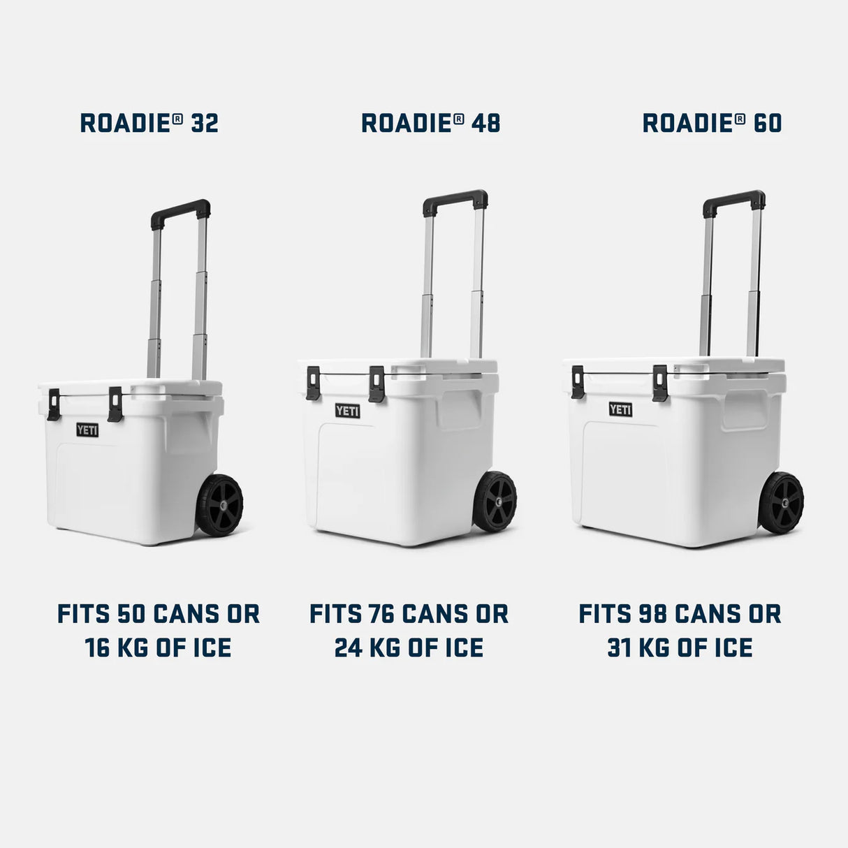 YETI Roadie Wheeled Cooler 48L-Coolers-troggs.com
