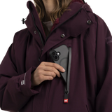 Red Paddle Co Alter Evo Pro Change Jacket Long Sleeve - Rich Burgundy