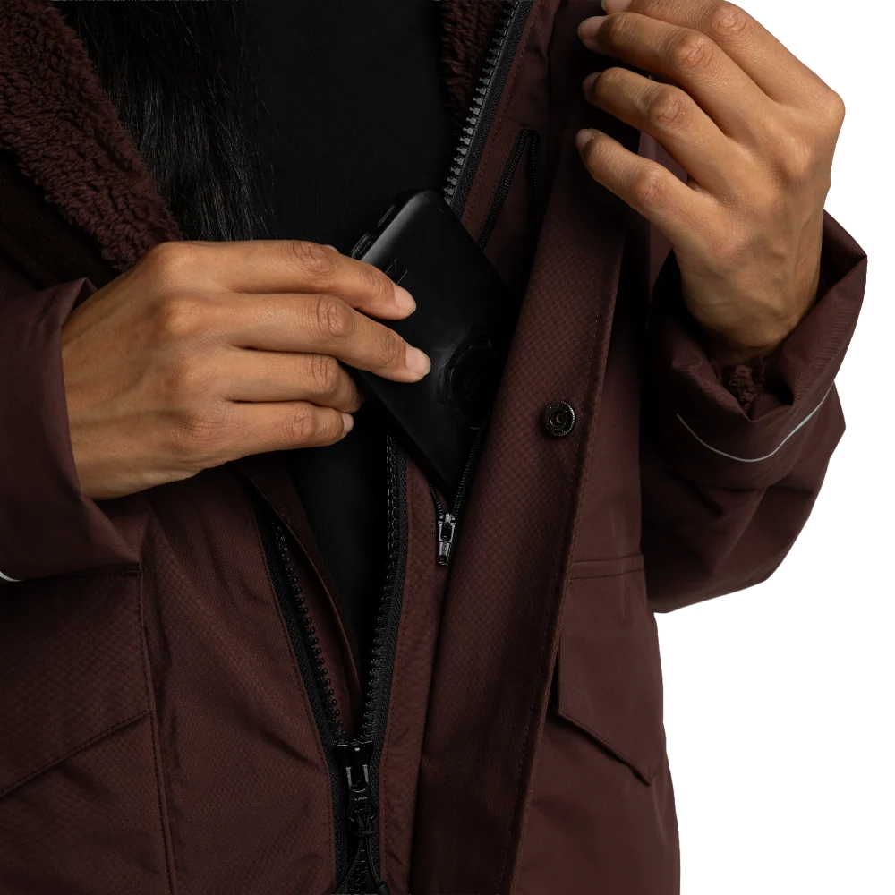 Red Paddle Co EVO Pro Slimline Parka - Deep Chestnut
