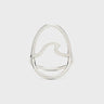 Pura Vida Large Wave Ring