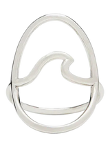 Pura Vida Large Wave Ring