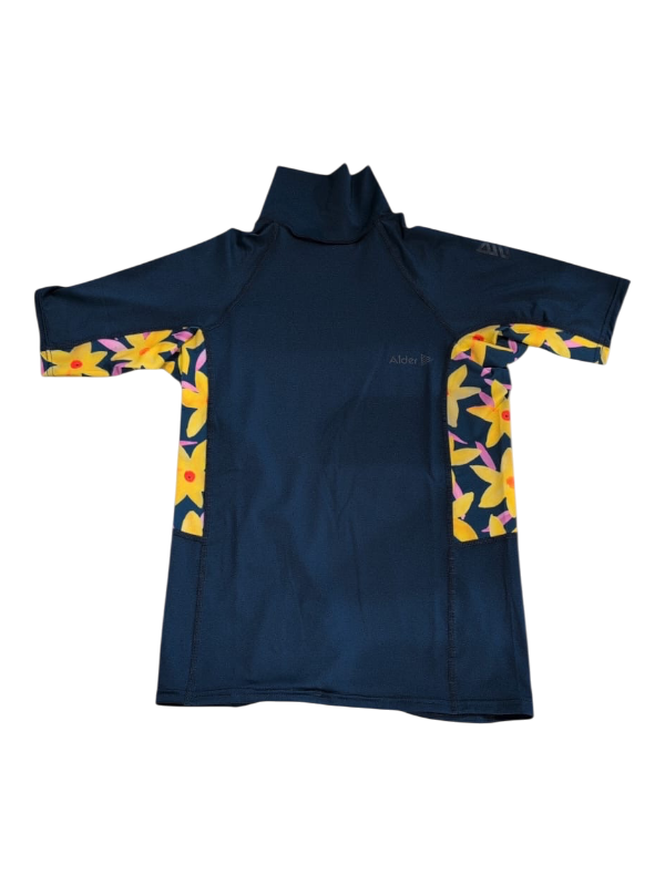 Alder Womens Cruz Short Sleeve Rash Vest - Daff