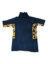 Alder Womens Cruz Short Sleeve Rash Vest - Daff