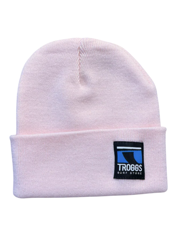Troggs Cuff Beanie - Baby Pink