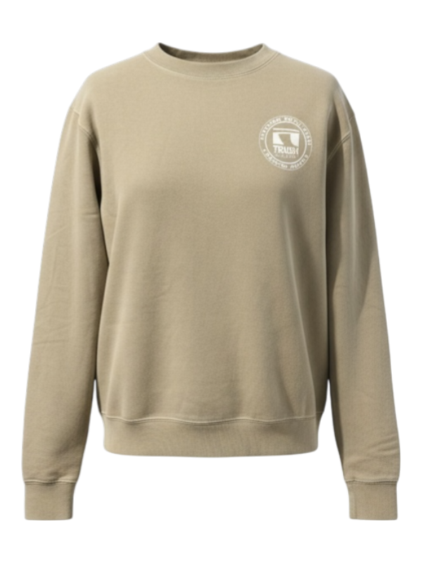 Troggs Independant Washed Sweatshirt - Cement