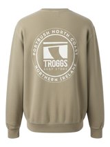 Troggs Independant Washed Sweatshirt - Cement