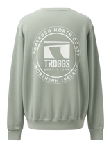 Troggs Independant Washed Sweatshirt - Sage