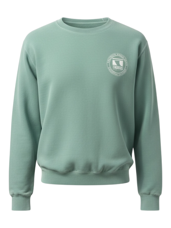 Troggs Independant Washed Sweatshirt - Mint