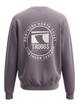 Troggs Independant Washed Sweatshirt - Plumb