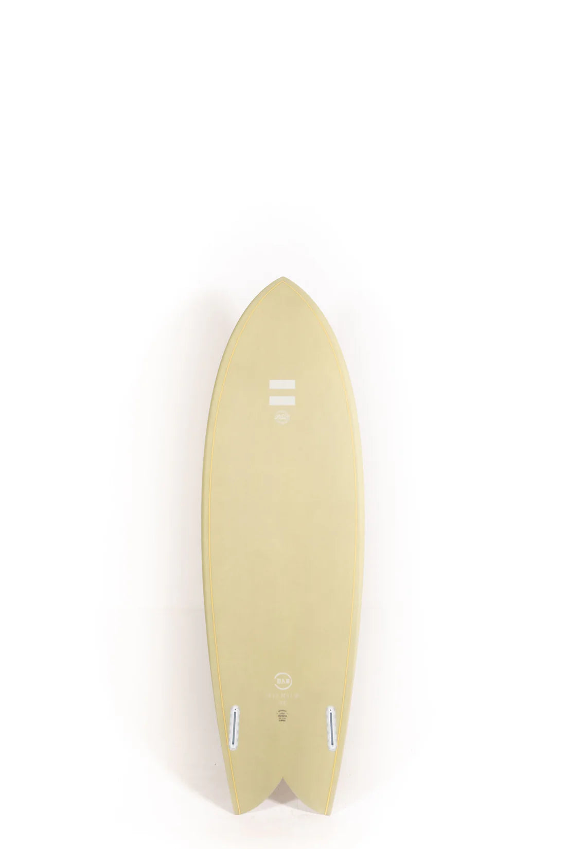 Indio Endurance Dab Fish Surfboard - Green Cement