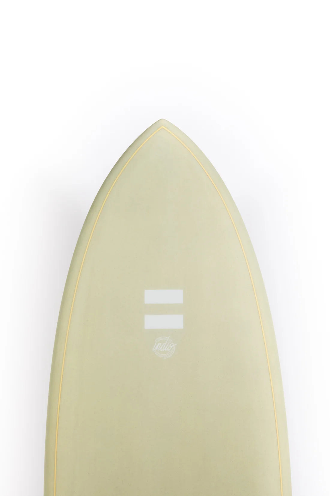 Indio Endurance Dab Fish Surfboard - Green Cement