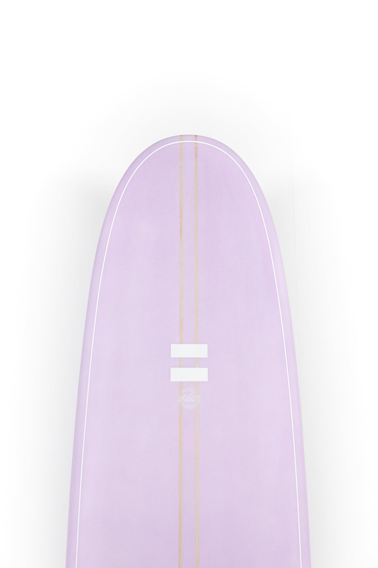 Indio Endurance Mid Length Surfboard Futures - Cream Lilac