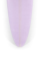 Indio Endurance Mid Length Surfboard Futures - Cream Lilac