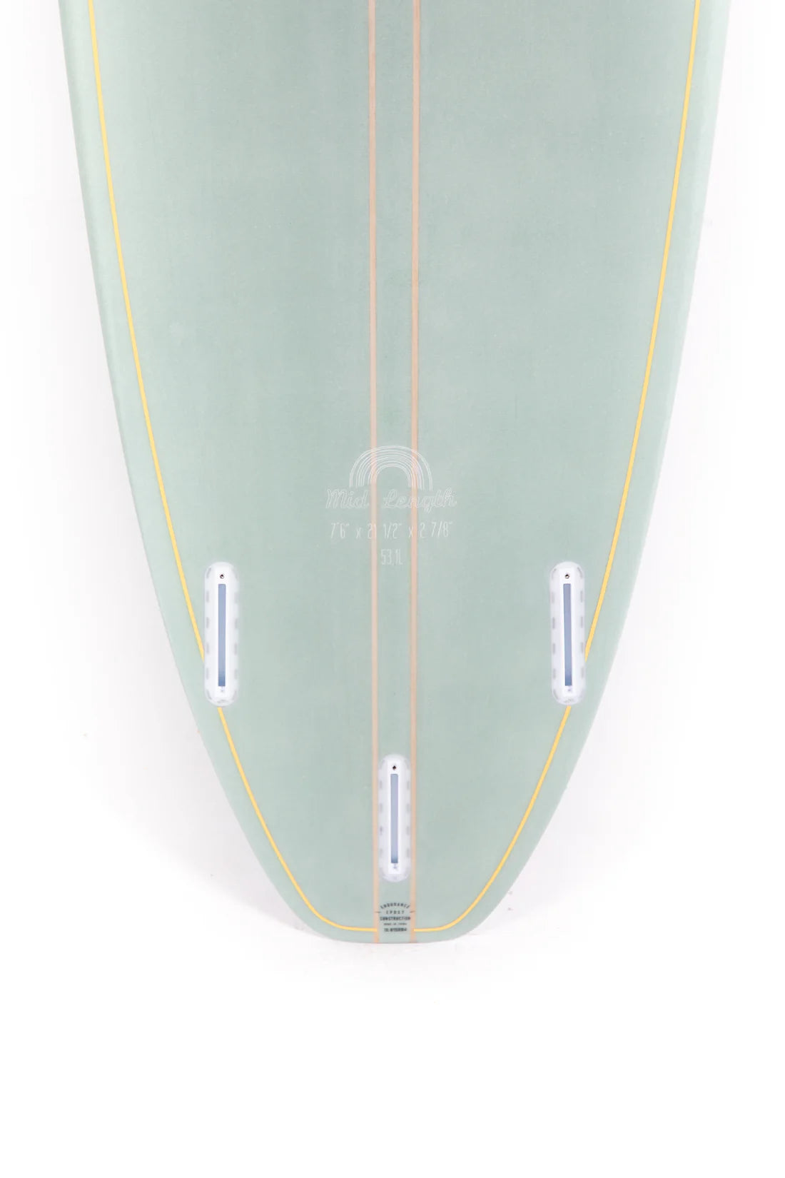 Indio Endurance Mid Length Surfboard Futures - Mint