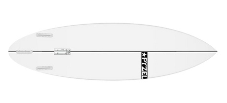 Pyzel Ghost Surfboard FCS 2 - White-Surfboards-troggs.com