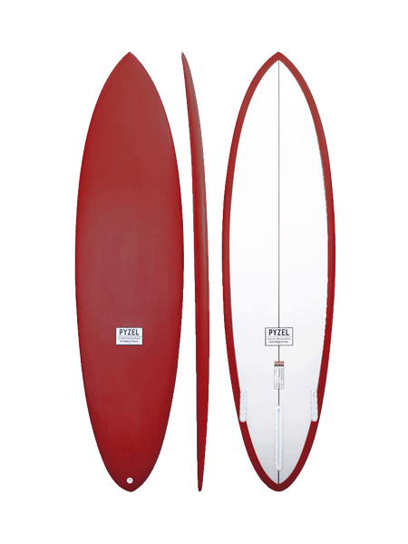 Pyzel Mid Length Crisis Surfboard Futures | Performance Mid Length