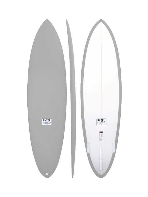 Pyzel Mid Length Crisis Surfboard Futures | Performance Mid Length