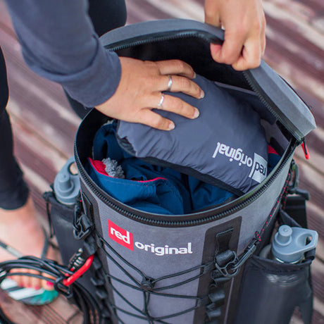 Red Original Waterproof SUP Deck Bag - 22L-Surf Accessories-troggs.com