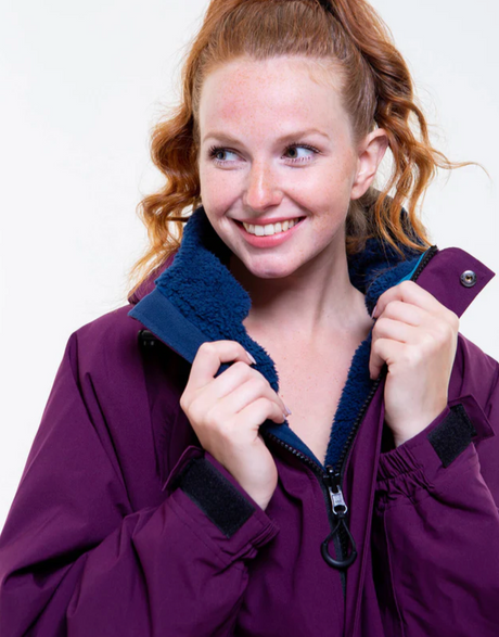 Red Paddle Co Pro Change Jacket Evo Long Sleeve - Mulberry Wine-Changing Robes-troggs.com