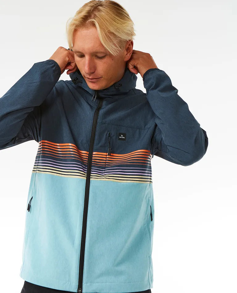 Rip Curl Anti Series Elite Jacket Washed Navy troggs