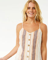 Rip Curl Classic Stripe Button Up Dress - Multicolour-Womens clothing-troggs.com