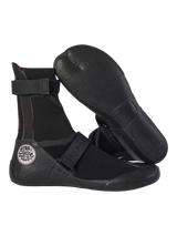 Rip Curl Flashbomb 5mm Hidden Split Toe Boots - Black