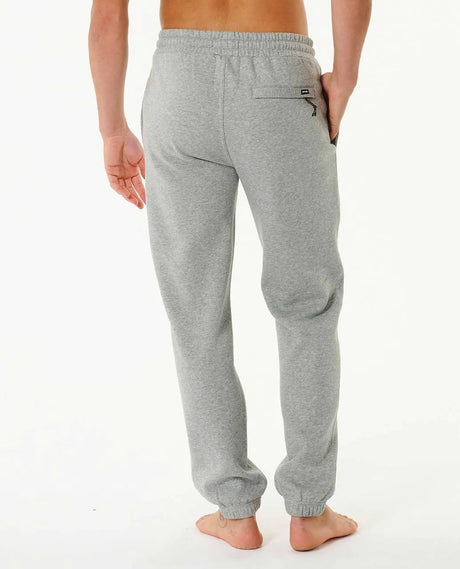 Rip Curl Icons of Surf Trackpant - Grey Marle-Clothing-troggs.com