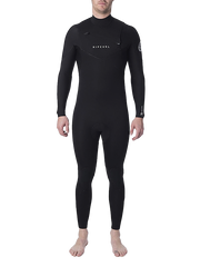 Rip Curl Mens Dawn Patrol Performance 5/3 Chest Zip Wetsuit - Black