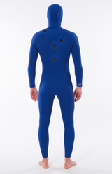 Rip Curl Mens E Bomb 5/3 Zip Free Hooded Wetsuit - Black-Mens Wetsuits-troggs.com