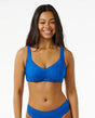 Rip Curl Premium Surf E Cup Bikini Top - Blue-Womens clothing-troggs.com