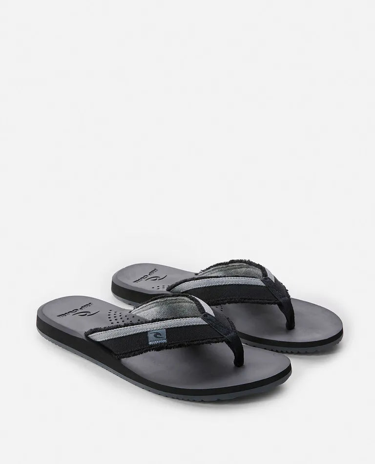 Rip Curl Reactor Flip Flop - Black-Footwear-troggs.com